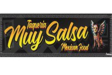 Logo for Taqueria Muy Salsa Logo for Taqueria Muy Salsa